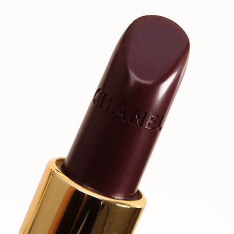 rouge moir chanel|Chanel Rouge noir lipstick.